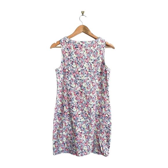 Joules Riva Floral Shift Dress Navy Ditsy Cotton Women's 6 NWT Pull On - Picture 3 of 10